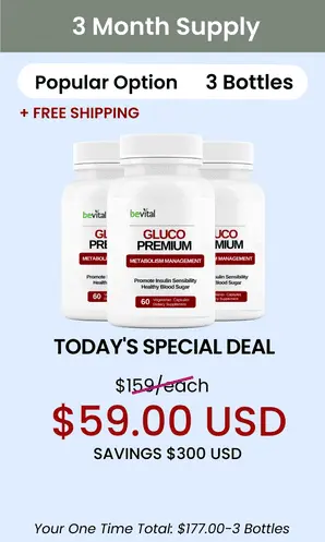 Gluco Premium-3-bottles-price